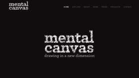 What Mentalcanvas.com website looked like in 2020 (4 years ago)