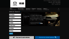 What Mazdaofnewbern.com website looked like in 2020 (4 years ago)