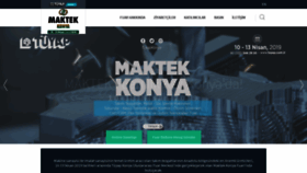 What Maktekkonya.com website looked like in 2020 (4 years ago)