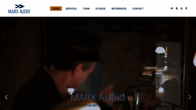 What Marxaudio.de website looked like in 2020 (4 years ago)