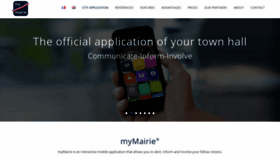 What Mymairie.fr website looked like in 2020 (4 years ago)