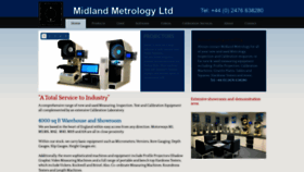 What Midland-metrology.co.uk website looked like in 2020 (4 years ago)