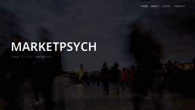 What Marketpsych.com website looked like in 2020 (6 years ago)