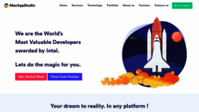 What Macappstudio.com website looked like in 2020 (4 years ago)