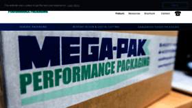 What Mega-pak.com website looked like in 2020 (4 years ago)