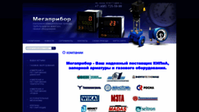 What Megapribor.biz website looked like in 2020 (4 years ago)