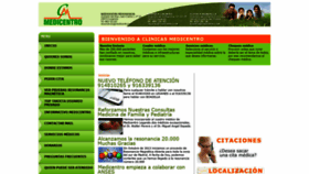 What Medicentro.net website looked like in 2020 (4 years ago)
