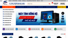 What Maytinhduylong.vn website looked like in 2020 (4 years ago)