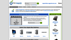 What Mac-upgrade-store.com website looked like in 2020 (4 years ago)