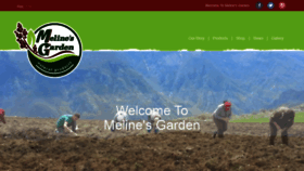 What Melinesgarden.com website looked like in 2020 (4 years ago)