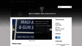 What Mauigun.com website looked like in 2020 (4 years ago)