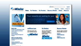 What Mdwise.org website looked like in 2020 (4 years ago)