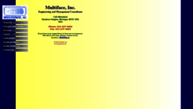 What Multiface.com website looked like in 2020 (4 years ago)