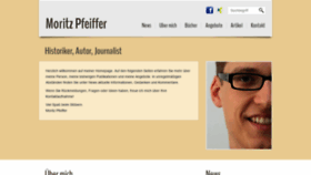 What Moritz-pfeiffer.eu website looked like in 2020 (4 years ago)