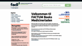 What Medicinerladen.dk website looked like in 2020 (4 years ago)