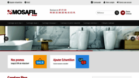 What Mosafil.be website looked like in 2020 (4 years ago)