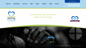 What Mpnchurch.org.uk website looked like in 2020 (4 years ago)
