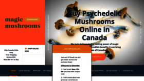 What Magicmushroomsdispensary.ca website looked like in 2020 (4 years ago)