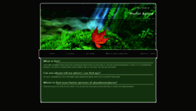What Mortalagony.com website looked like in 2020 (4 years ago)