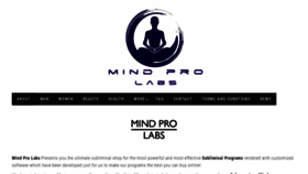 What Mindprolabs.com website looked like in 2020 (4 years ago)