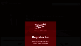 What Milwaukeetoolswag.com website looked like in 2020 (4 years ago)