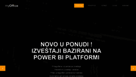 What Myoffice.rs website looked like in 2020 (5 years ago)