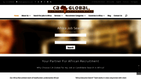 What Mining-africa-jobs.com website looked like in 2020 (4 years ago)