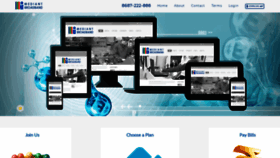 What Mediantbroadband.com website looked like in 2020 (4 years ago)