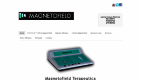 What Magnetofield-terapeutica.com website looked like in 2020 (4 years ago)