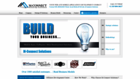 What Mconnectsolutions.com website looked like in 2020 (4 years ago)