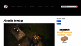 What Mdegaming.at website looked like in 2020 (4 years ago)