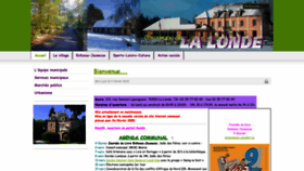 What Mairie-la-londe.fr website looked like in 2020 (4 years ago)
