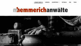 What Mhanwaelte.de website looked like in 2020 (4 years ago)