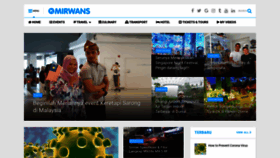What Mirwans.com website looked like in 2020 (4 years ago)