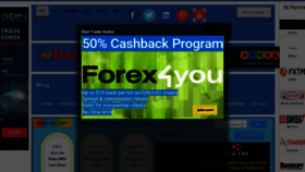 What Manyforex.com website looked like in 2020 (4 years ago)