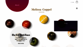 What Melissacoppel.com website looked like in 2020 (4 years ago)