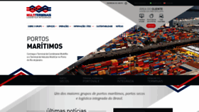 What Multiterminais.com.br website looked like in 2020 (4 years ago)