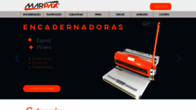 What Marpax.com.br website looked like in 2020 (4 years ago)