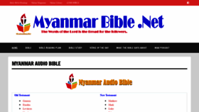 What Myanmarbible.net website looked like in 2020 (4 years ago)