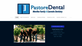 What Menifee-dentist.com website looked like in 2020 (4 years ago)