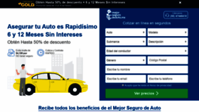 What Mejorsegurodeauto.mx website looked like in 2020 (4 years ago)