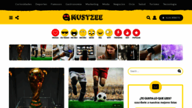 What Mustzee.com website looked like in 2020 (4 years ago)