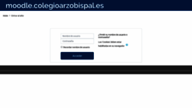 What Moodle.colegioarzobispal.es website looked like in 2020 (4 years ago)
