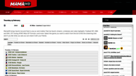 What Mamahd.live website looked like in 2020 (4 years ago)