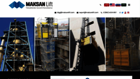 What Maksanlift.com website looked like in 2020 (4 years ago)