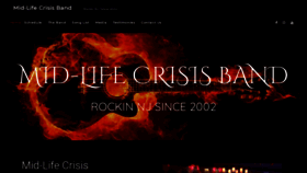 What Mid-lifecrisisband.com website looked like in 2020 (4 years ago)