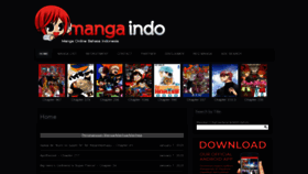 What Mangaindo.web.id website looked like in 2020 (4 years ago)
