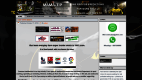 What Mama-tip.tips website looked like in 2020 (4 years ago)