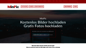 What Minpic.de website looked like in 2020 (4 years ago)