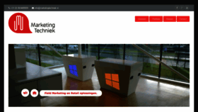 What Marketingtechniek.nl website looked like in 2020 (4 years ago)